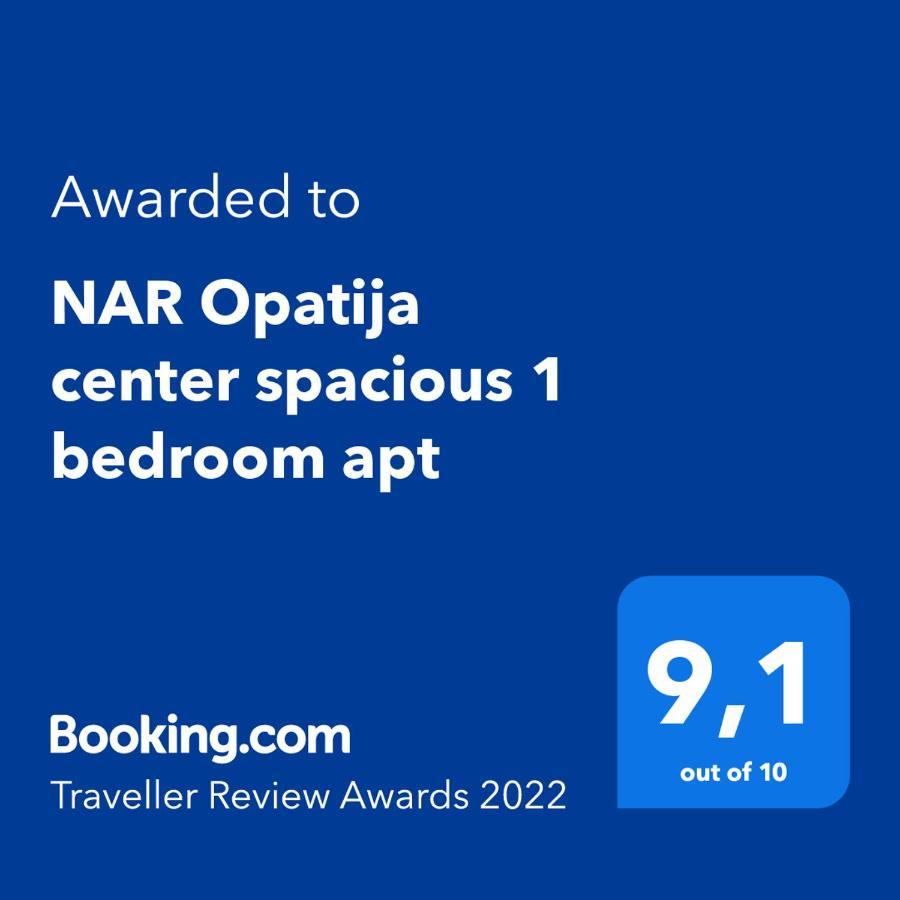 "Nar" Opatija Center Spacious 1 Bedroom Apt Exterior foto